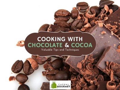 cooking with chocolate and cocoa