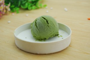 green ice cream